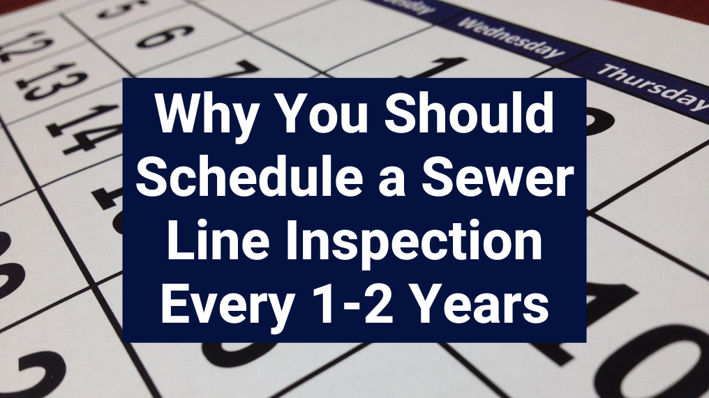 Why You Should Schedule a Sewer Line Inspection Every 1-2 Years